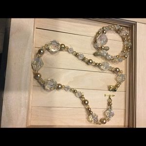 Necklace and bracelet